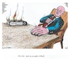 Cartoon: Heißes Eisen (small) by mandzel tagged impfpflicht,kanzler,scholz,corona,gesundheit,mandzel,karikatur,deutschland,pandemie,ungeimpfte
