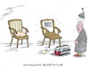 Cartoon: In Planung (small) by mandzel tagged koalition,rente,reformen,neugestaltung,deutschland,niveausenkung