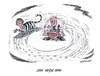 Cartoon: Kanzlerkandidatur (small) by mandzel tagged merkel,seehofer,kanzlerkandidatur,brei,katze,unentschlossenheit