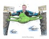 Cartoon: Kanzlermacher (small) by mandzel tagged wahlen,spd,cdu,grüne,fdp,scholz,laschet,regierungsbildung,koalition