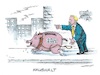 Cartoon: Lindner bleibt beharrlich (small) by mandzel tagged lindner,bundeshaushalt,einsparungen,deutschland,ampelstreit