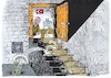 Cartoon: Lira im Keller (small) by mandzel tagged türkei,erdogan,usa,trump,lira,wirtschaft,sanktionen,zölle