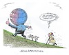 Cartoon: Nachschlurfendes Schland (small) by mandzel tagged ampel,deutschland,wirtschaft,verarmung,arbeitslosigkeit,inflation,wohnungsnot