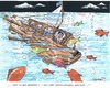 Cartoon: Sinkendes Griechenland (small) by mandzel tagged griechenland,pleite,finanzchaos,untergang,tsipras