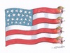 Cartoon: Trump auf dem Vormarsch (small) by mandzel tagged trump,usa,wahlen,repubikaner,unberechenbarkeit,populismus