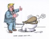 Cartoon: Trump lässt sich aus (small) by mandzel tagged trump,usa,wahlen,repubikaner,unberechenbarkeit,populismus,wortwahl,entsetzen,mandzel,karikatur