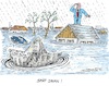 Cartoon: Überschwemmungen (small) by mandzel tagged klimaziele,umwelt,versäumnisse