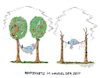 Cartoon: Üble Aussichten (small) by mandzel tagged deutschland,rentenentwicklung,armut,regierungsschwäche,demographie