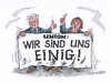 Cartoon: Unionsgipfel (small) by mandzel tagged union,merkel,seehofer,einvernehmlichkeit