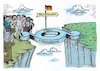 Cartoon: Vereinfachter Zugang (small) by mandzel tagged arbeitskräftemangel,faeser,heil,integration,ausländer,deutschland,gesetz