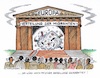 Cartoon: Verteilung der Migranten (small) by mandzel tagged migranten,eu,verteilung,quoten,diskussionen,streit