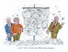 Cartoon: Zustimmung ungewiss (small) by mandzel tagged spd,csu,cdu,merkel,schulz,regierungsbildung,befragung,deutschland,jusos