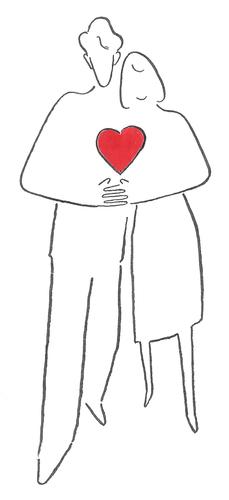 Cartoon: love (medium) by cemkoc tagged love