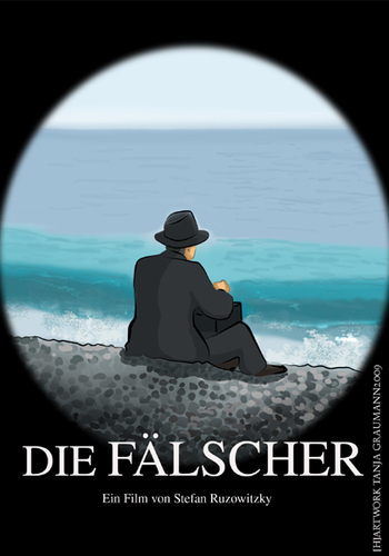 Cartoon: Die Fälscher (medium) by Grayman tagged film,die,fälscher