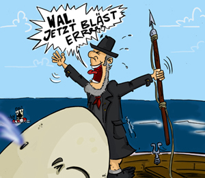 Cartoon: Wal jetzt... (medium) by Grayman tagged wal