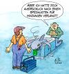 Cartoon: Spezialisten (small) by Andreas Pfeifle tagged spezialist,hai,zungen,heizungen