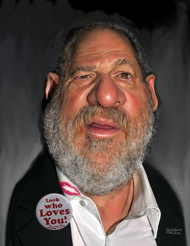 Cartoon: Harvey Weinstein (medium) by rocksaw tagged harvey,weinstein
