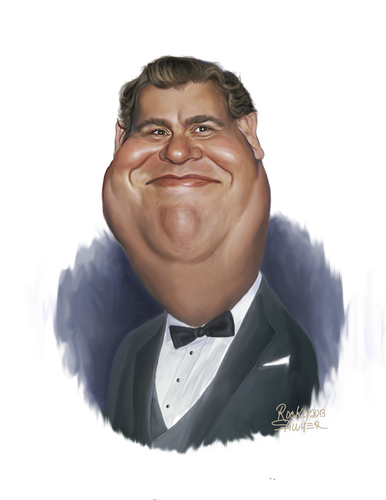 Cartoon: John Candy (medium) by rocksaw tagged caricature,john,candy