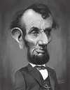 Cartoon: Abraham Lincoln (small) by rocksaw tagged abraham,lincoln