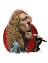 Cartoon: Robert Plant (small) by rocksaw tagged caricature,robert,plant