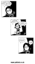 Cartoon: Donna Chaotic - Deep Black Hole (small) by gothink tagged punk,goth,emo,teen,girl,depressed,empty,joke