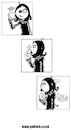 Cartoon: Donna Chaotic - Ear Wax (small) by gothink tagged goth,punk,emo,teen,girl,ear,wax