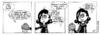 Cartoon: Donna Chaotic (small) by gothink tagged goth,punk,rock,girl,teen,cartoon,comic,strip,brain,lobotomy,melon