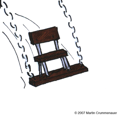 Cartoon: Sprachbild 4 (medium) by Martini tagged stuhl