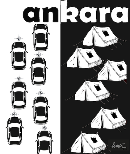 Cartoon: Ankara (medium) by ismail dogan tagged nato,summit