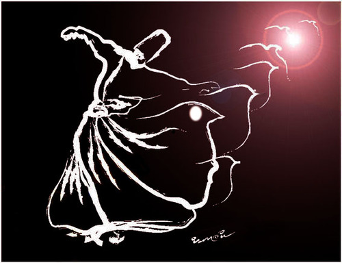 Cartoon: DERVISH !.. (medium) by ismail dogan tagged dervish