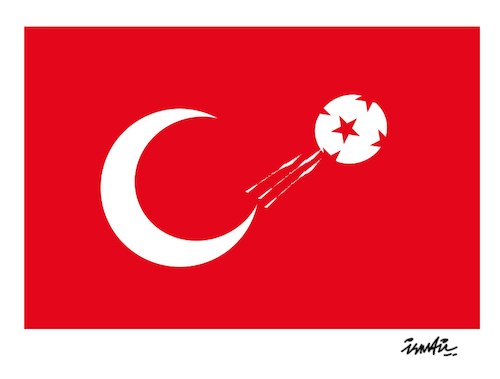 Cartoon: Euro 2024 (medium) by ismail dogan tagged euro,2024