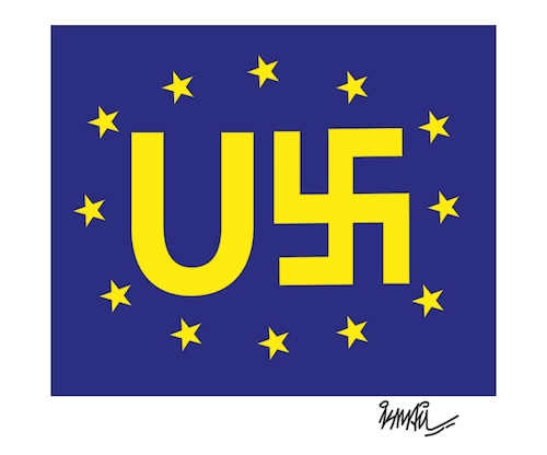 Cartoon: European Union (medium) by ismail dogan tagged european,union
