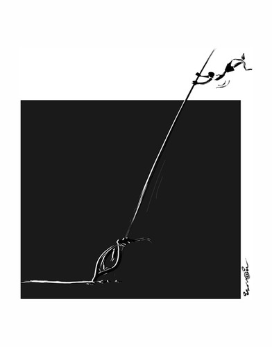 Cartoon: JUMP !... (medium) by ismail dogan tagged jump