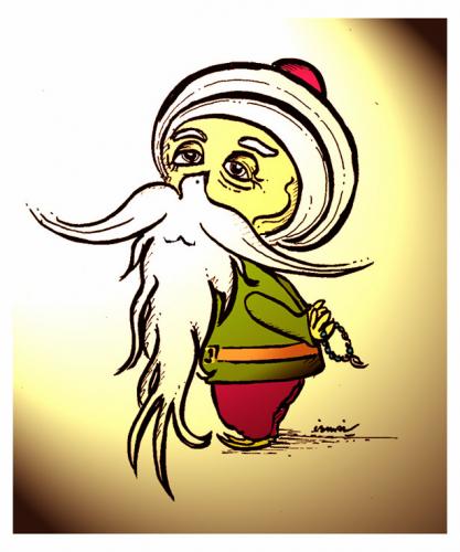 Cartoon: NASREDDIN HODJA !.. (medium) by ismail dogan tagged paix