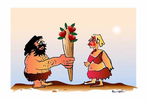 Cartoon: St Valentines day (medium) by ismail dogan tagged st,valentines,day