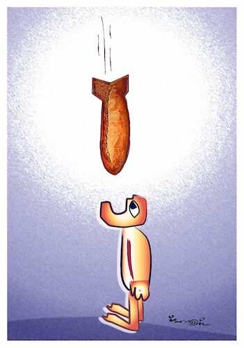 Cartoon: World Food Day (medium) by ismail dogan tagged world,food,day