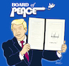 Cartoon: Board of Peace (small) by ismail dogan tagged board,of,peace