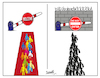 Cartoon: chosen immigration.. (small) by ismail dogan tagged migrants