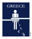 Cartoon: GREECE !. (small) by ismail dogan tagged greece