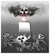 Cartoon: NUCLEAR DANGER !.. (small) by ismail dogan tagged nuclear