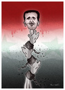 Cartoon: THE SYRIAN REVOLT !.. (small) by ismail dogan tagged syria