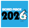 Cartoon: World Peace (small) by ismail dogan tagged peace
