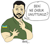 Cartoon: Zelensky (small) by ismail dogan tagged zelensky