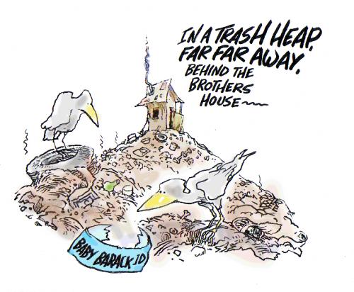 Cartoon: BIRTH PLACE (medium) by barbeefish tagged obama