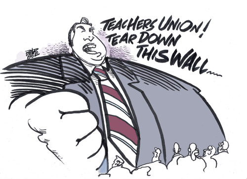 Cartoon: GOV (medium) by barbeefish tagged sez