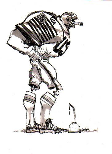 Cartoon: knees (medium) by barbeefish tagged oil,