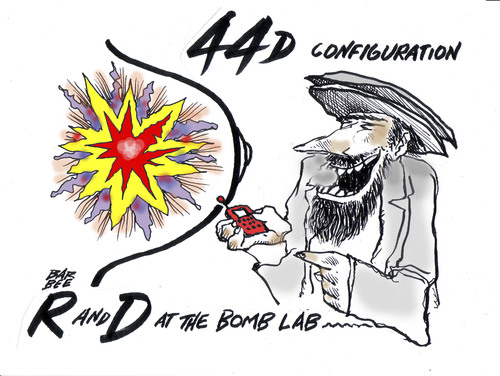 Cartoon: nu bombs (medium) by barbeefish tagged terrorists