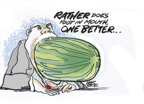 Cartoon: the WATERMELLON (medium) by barbeefish tagged exposed