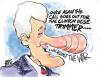 Cartoon: bills nose (small) by barbeefish tagged more,nose,