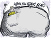 Cartoon: coronation (small) by barbeefish tagged senator